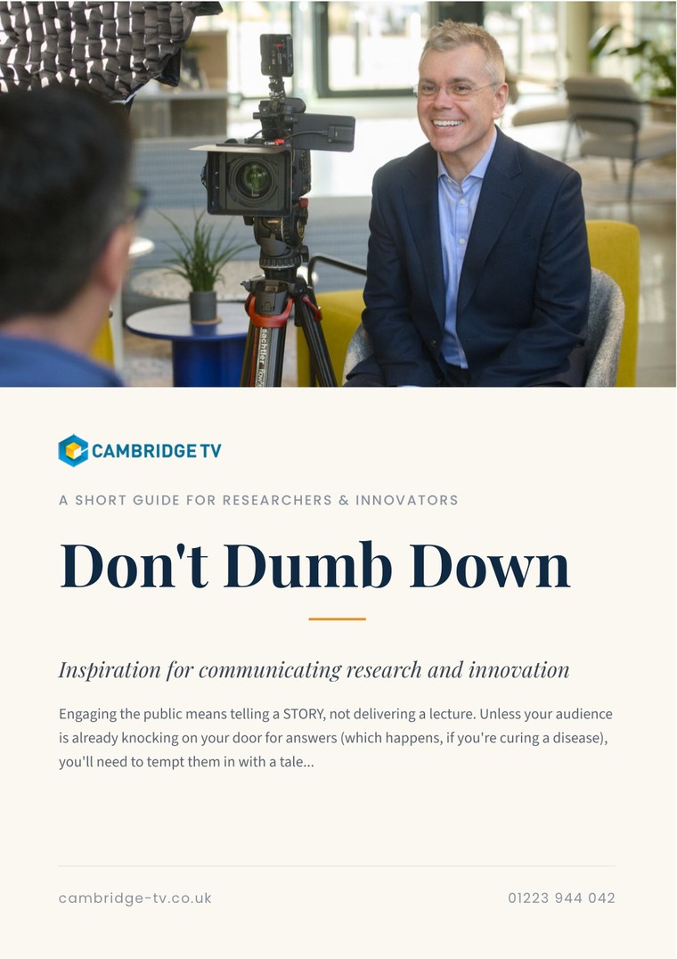 Cover of the Don't Dumb Down guide