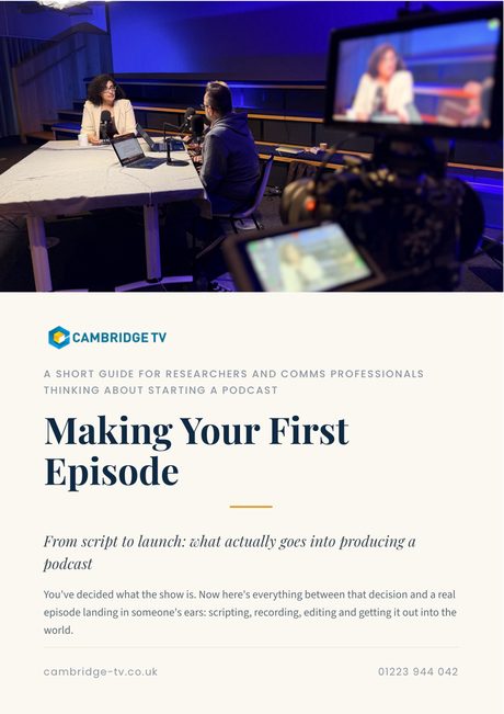 Cover of Making Your First Episode
